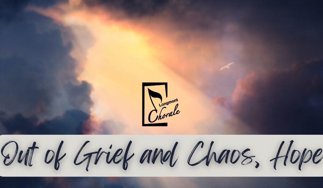 “Out of Grief and Chaos, Hope” – Mar. 12