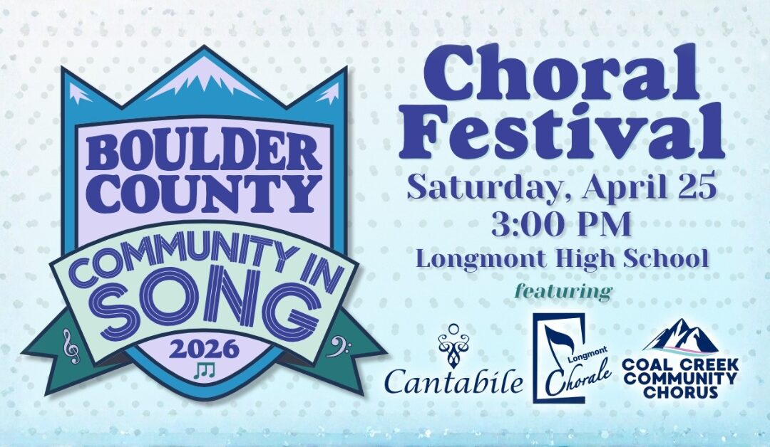“Community in Song” – April 25