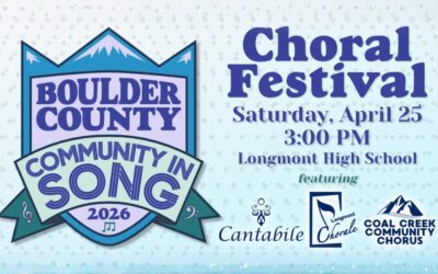 “Community in Song” – April 25